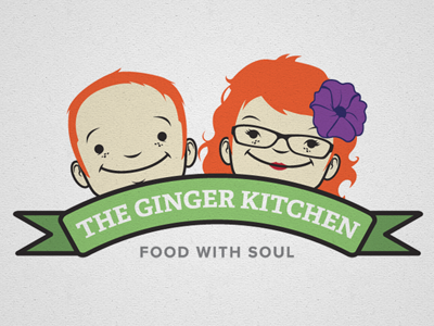 The Ginger Kitchen Logo - Tony Headrick