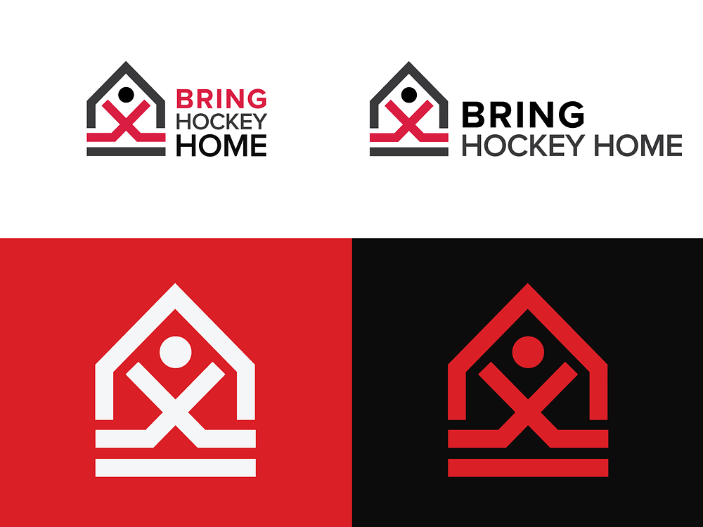 Bring Hockey Home Logo - Tony Headrick