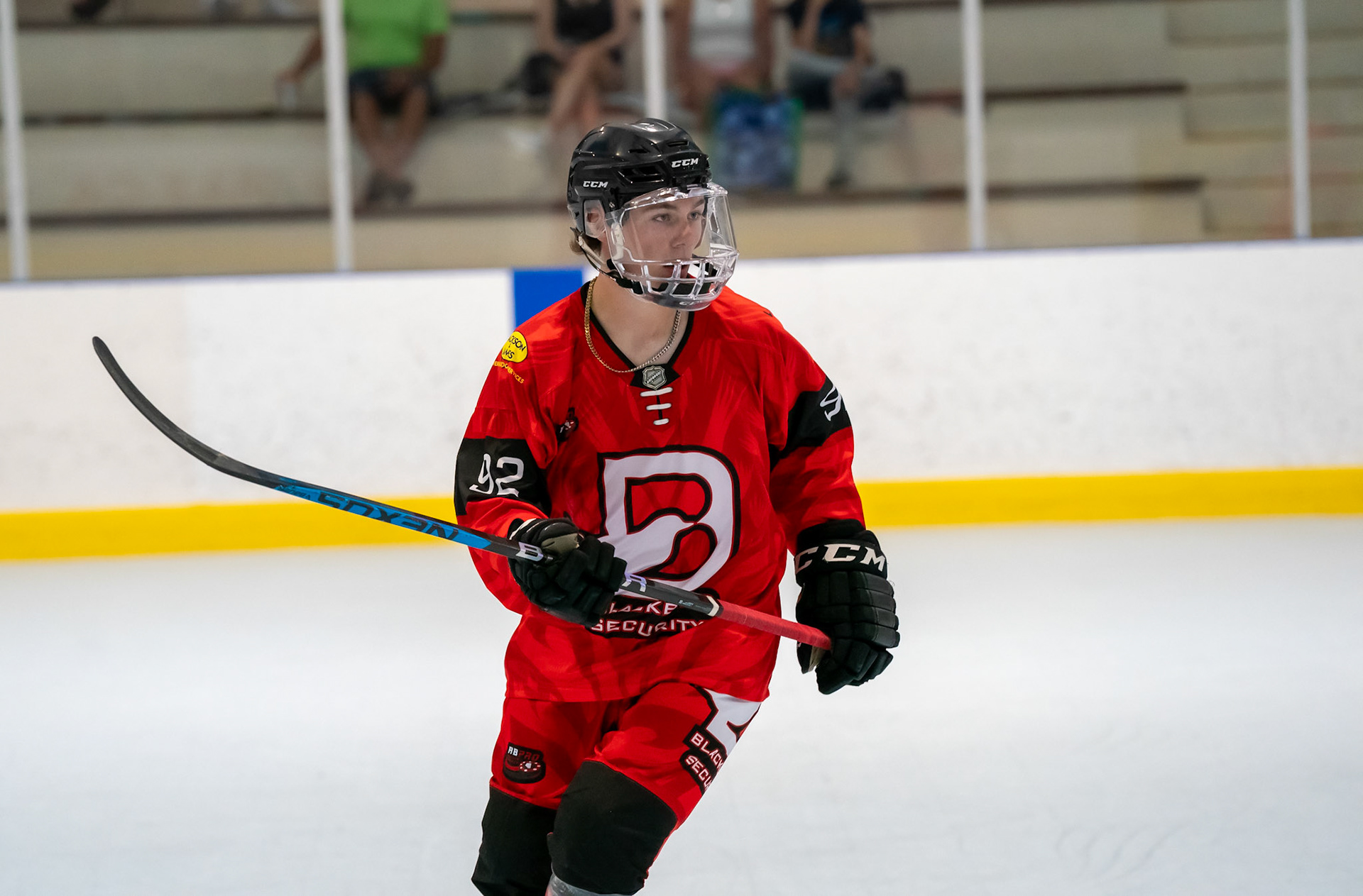 Alberta Blackbirds - Pro Roller Hockey Uniform - Tony Headrick