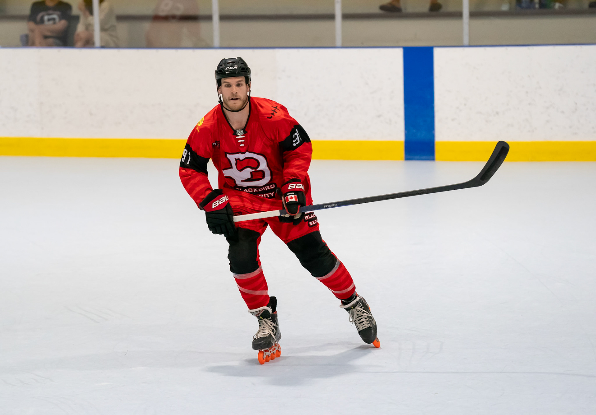 Alberta Blackbirds - Pro Roller Hockey Uniform - Tony Headrick