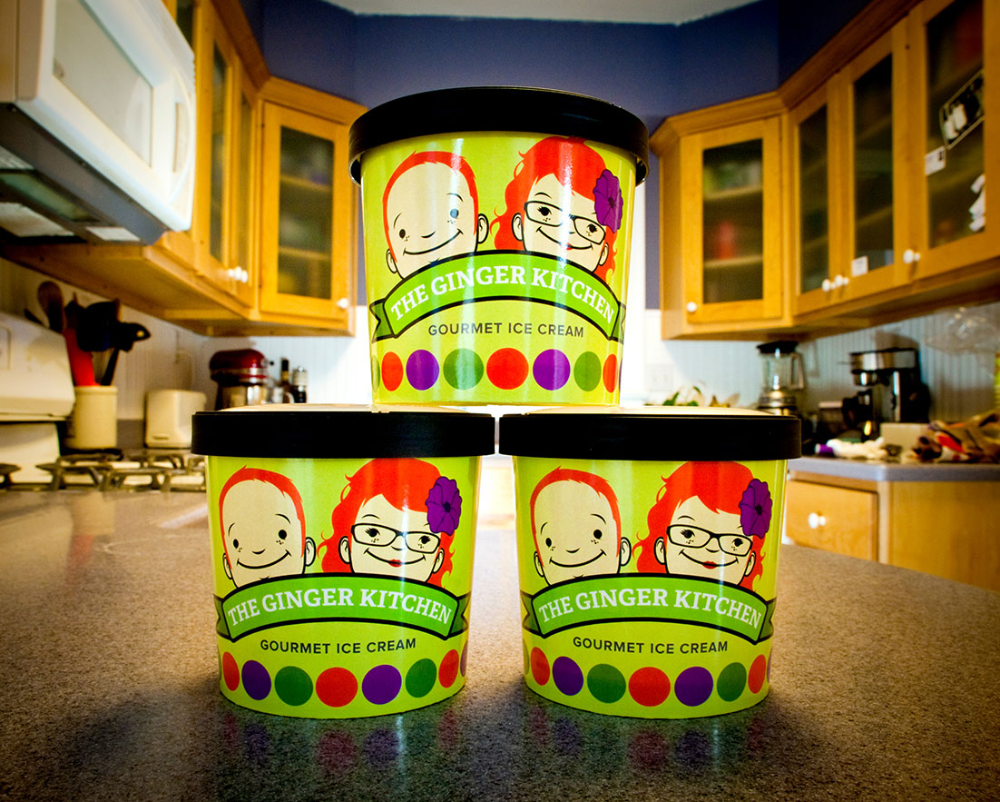 The Ginger Kitchen Packaging Design - Tony Headrick